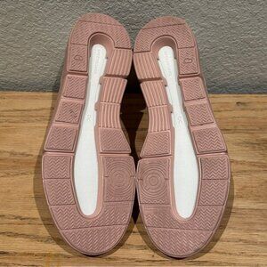 ON Women's The Roger Advantage Sneakers Shoes White Rose Pink Gray Size 9.5